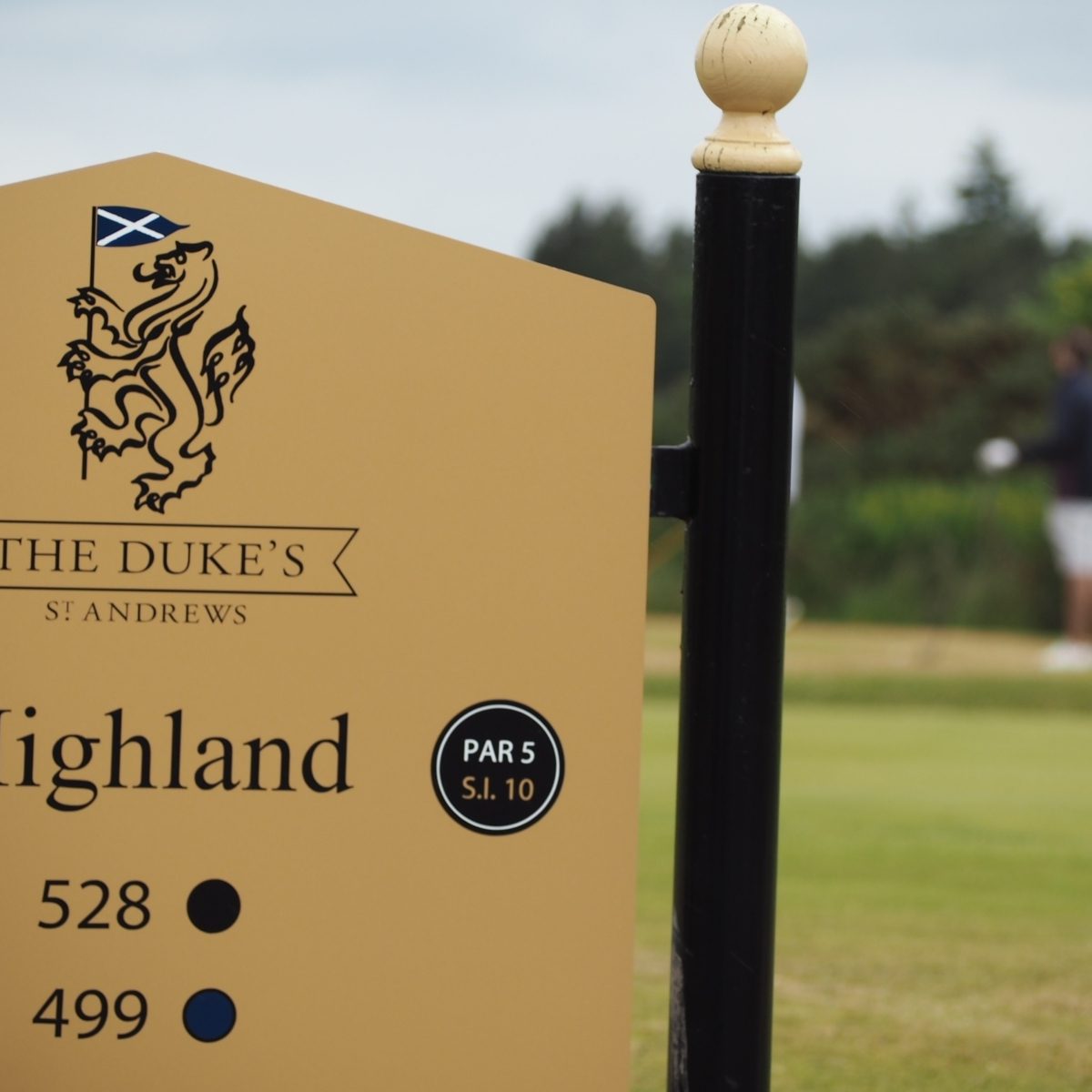 2023 Golf Day Duke's Sign