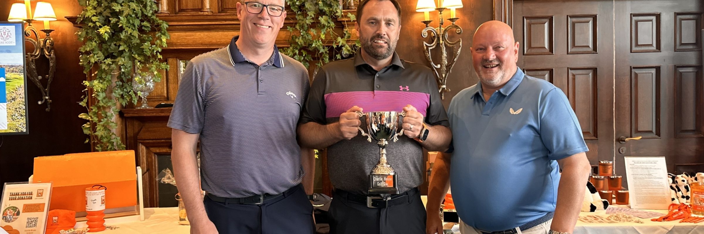 2023 Golf Day Team with Trophy