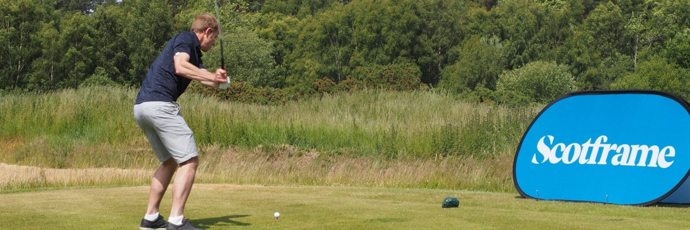 2023 Golf Day Golfer hitting ball